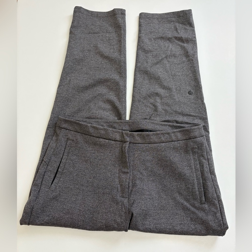 Lululemon On The Move Pant Ponte Size 8 Gray